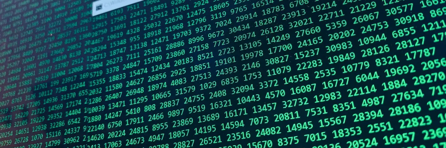 ソースコードの画面のイメージ写真