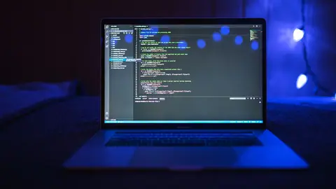 ソースコードの画面のイメージ写真