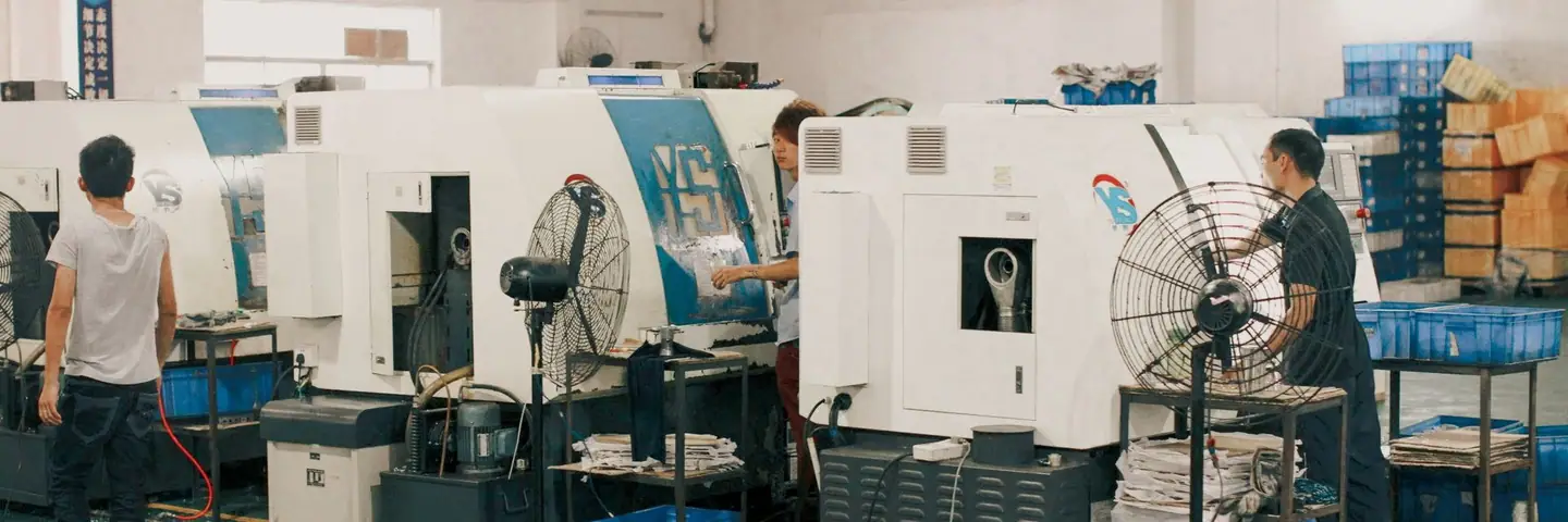 機械加工の現場のイメージ写真